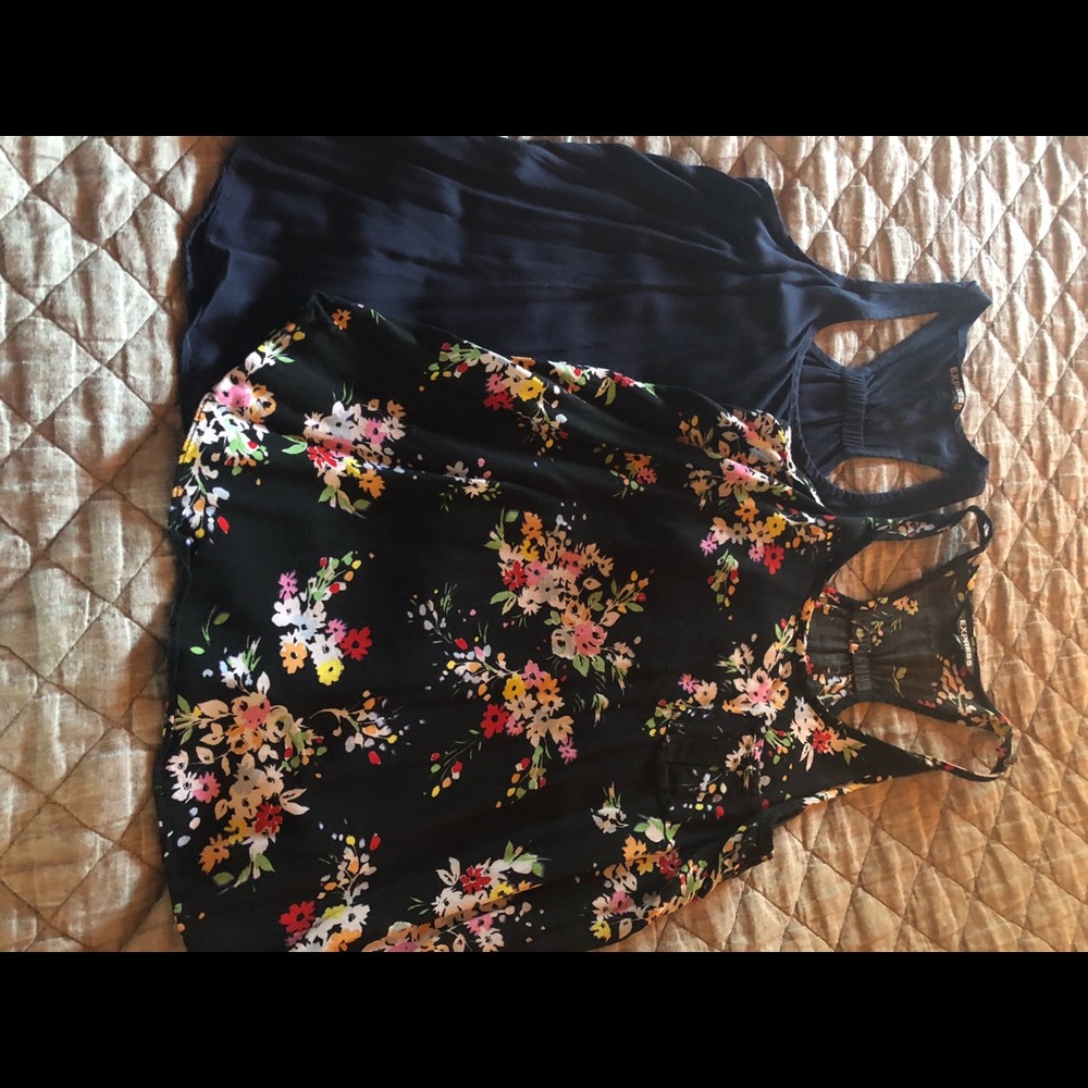 Express clothing tank tops